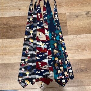 Peanuts mens ties